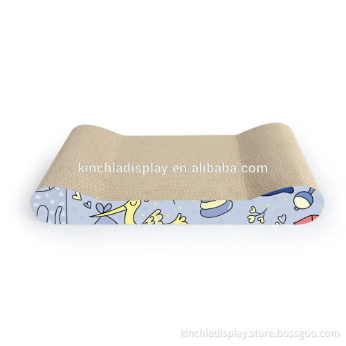 Bone Shape Recycled Paper Material Cardboard Cat Scratching